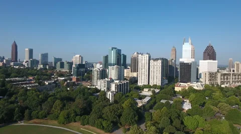 Atlanta Skyline Stock Footage 67577906