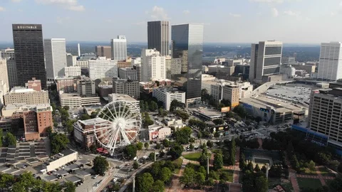Atlanta Skyline Stock Footage 94162471
