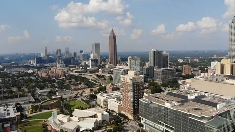 Atlanta Skyline Stock Footage 94162535