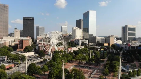 Atlanta Skyline Stock Footage 94271760