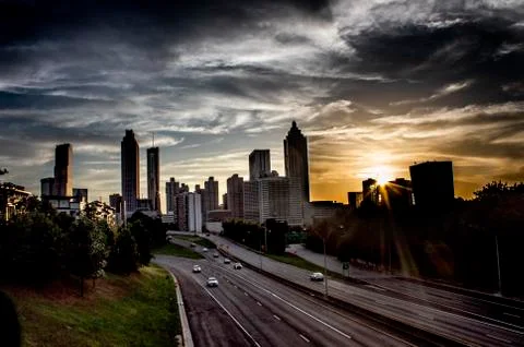 Atlanta Skyline Stock Photos