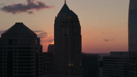 Atlanta Sunset 21 Stock Footage 276927489