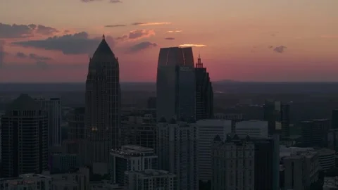 Atlanta Sunset 25 Video stock 276927569