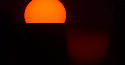 Atlanta Sunset close up Stock Footage 53007079