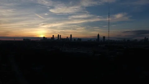 Atlanta Sunset Video stock 103291380