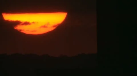 Atlanta Sunset Time Lapse 2012 動画素材 11619229