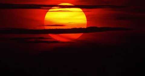 Atlanta Sunset Time Lapse Video stock 93872648