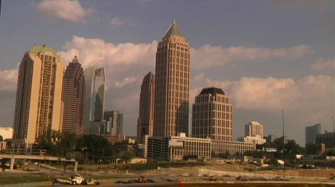 Atlanta Time lapse Stock Footage 502739