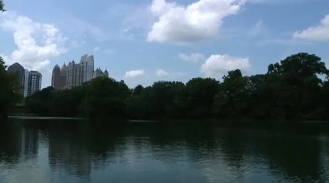 Atlanta Timelapse Stock Footage 11611858