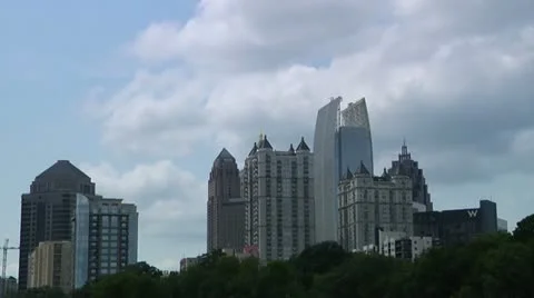 Atlanta Timelapse Stock Footage 11612148
