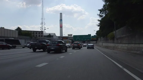 Atlanta Traffic Stock Footage 118465456