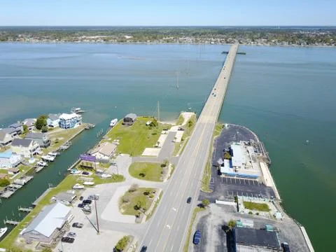 Atlantic Beach Causeway Stock Photos