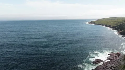 Atlantic Coast Newfoundland Canada Stock Footage 303499360