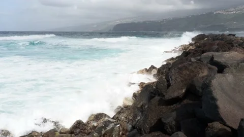 Atlantic icean Stock Footage 208121668