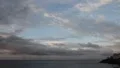 Atlantic morning clouds with swallows 4095 HD Footage
