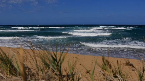 Atlantic Ocean-Beach Scene (196) Stock Footage 93686112