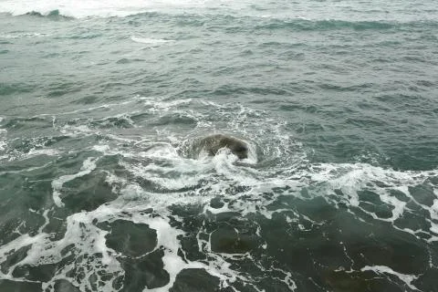 Atlantic Ocean in Canaries Stock Photos