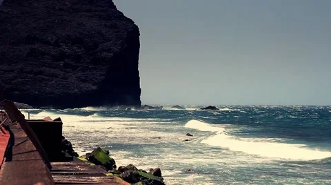 Atlantic ocean in full HD. 스톡 동영상 58802607