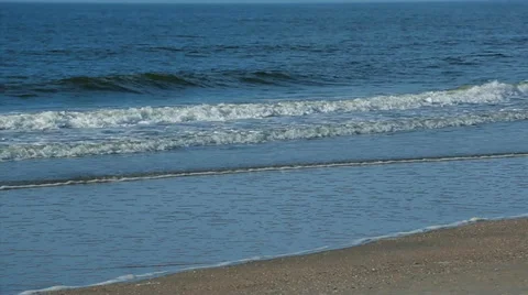 ATLANTIC OCEAN GENTLE WAVES Video stock 46245871