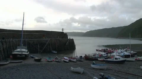 Atlantic Ocean Harbor Stock Footage 18172168