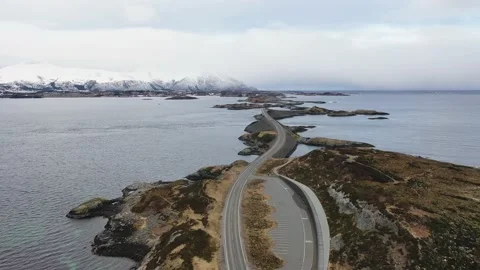 Atlantic Ocean Road Stock Footage 131148172