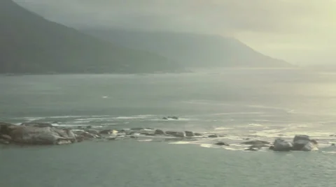 Atlantic ocean seascape view Stock Footage 36572002