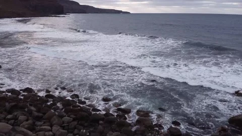 Atlantic ocean shore Stock Footage 145491738