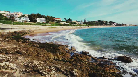 Atlantic ocean waves Stock Footage 59904834