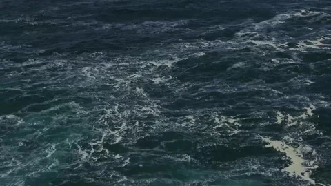 Atlantic Ocean waves at the Western point of Europe in Portugal Vídeos de archivo 340616294