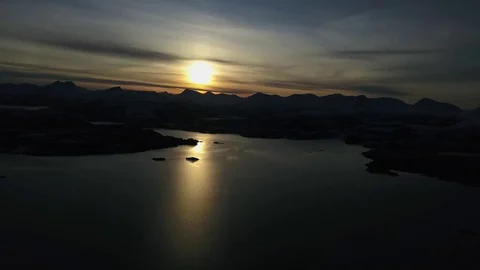 Atlantic road drone 3 Stock Footage 84795430