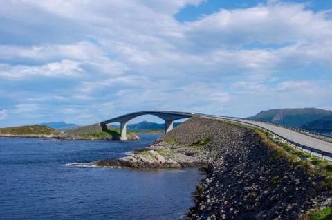 Atlantic road Stock Photos