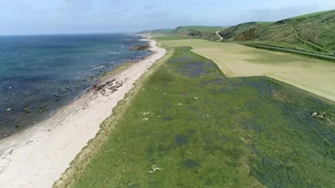 Atlantic side - Argyll and Bute (Beach - 10) Stock Footage 222782439