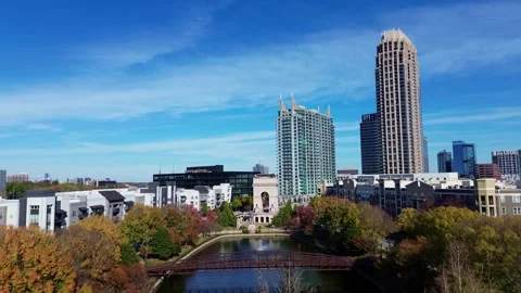 Atlantic Station - Atlanta Stock Footage 293403470