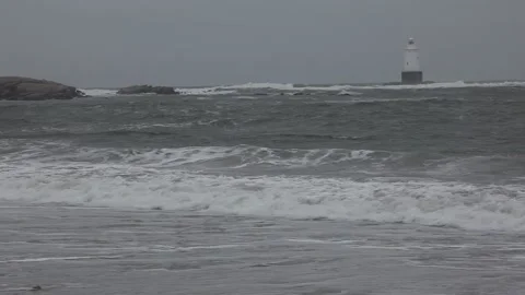 Atlantic Storm Stock-Footage 145154707