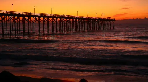 Atlantic Sunrise Vídeos de archivo 659985