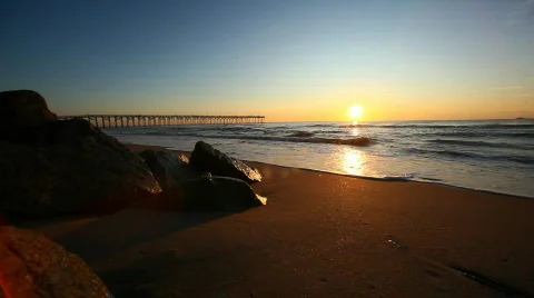 Atlantic Sunrise Video stock 665047