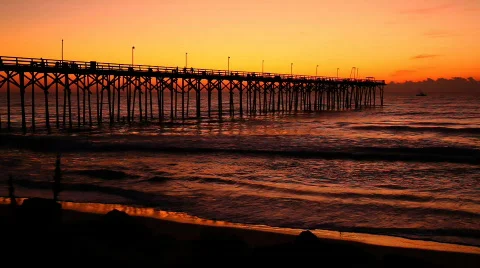 Atlantic Sunrise Stock Footage 665086