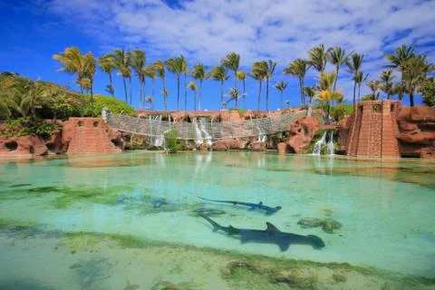 Atlantis in bahamas Stock Photos