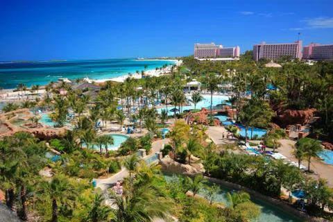 Atlantis in bahamas Stock Photos