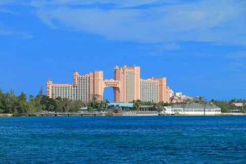 Atlantis in bahamas Stock Photos