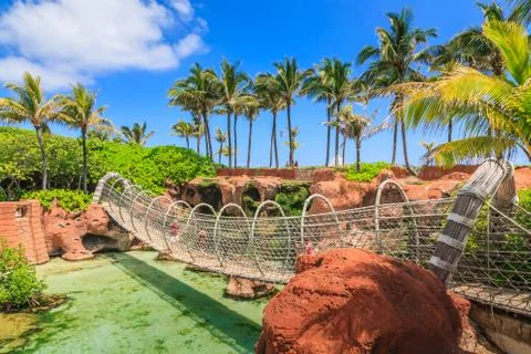Atlantis in bahamas Stock Photos