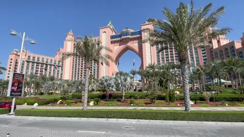Atlantis Hotel Dubai Vídeos de archivo 249573752