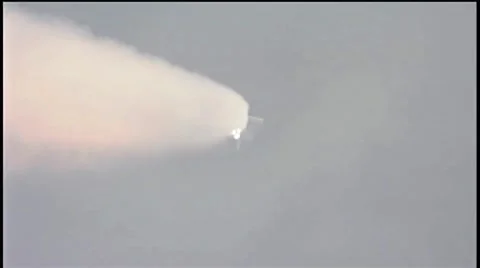 Atlantis Launches to the International Space Station Stock Footage
