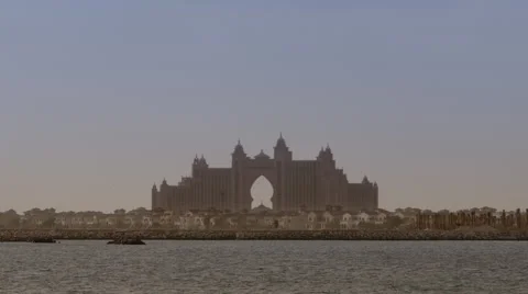 Atlantis the Palm Stock Footage 63971105