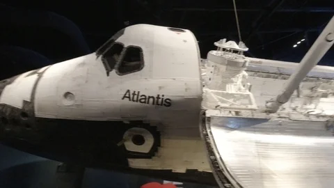 Atlantis Space Shuttle Stock Footage 126624569