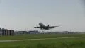 Atlas Air jumbojet taking off from Schiphol HD Footage