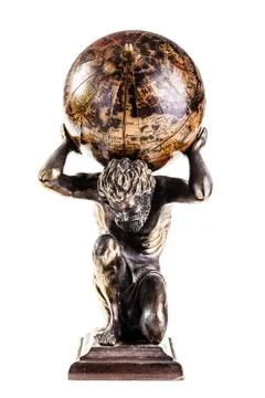 Atlas globe Stock Photos