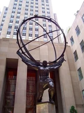 Atlas Statue Stock Photos