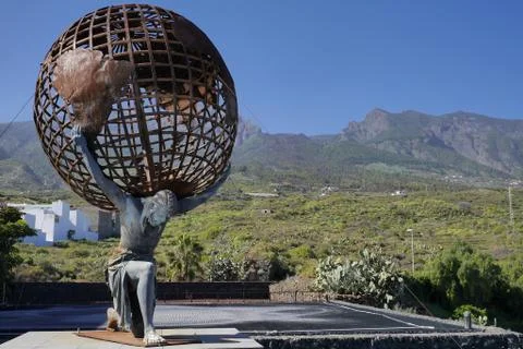 Atlas statue Stock Photos