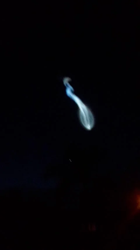 Atlas V Rocket Launch With Unique Trail - 01 Jan 1970 Stock Footage 205379287